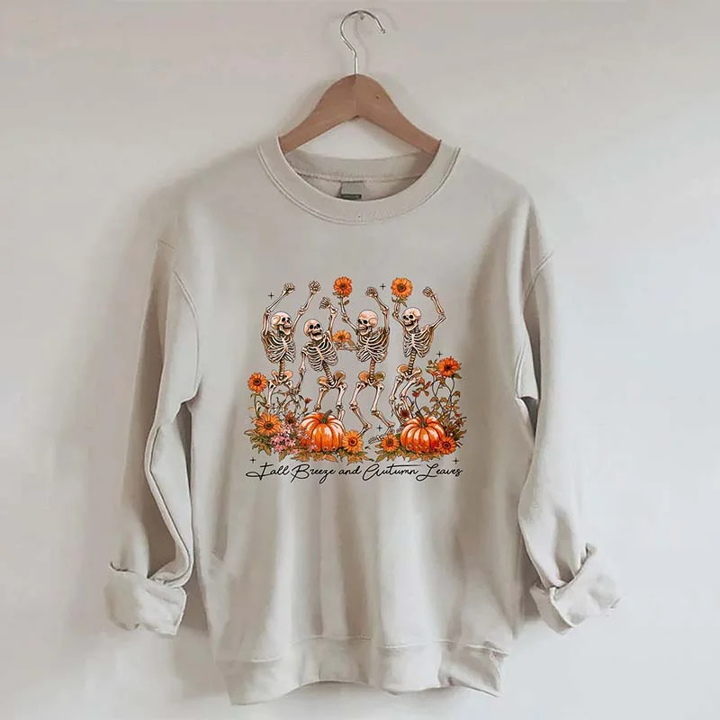 cashmere-canvas sweatshirts luxe -Fall Breeze and Autumn Leaves Sweatshirt