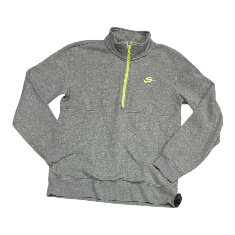 sweatshirts teens cosmic amber -Sweatshirt Collar By Nike In Grey, Size: S