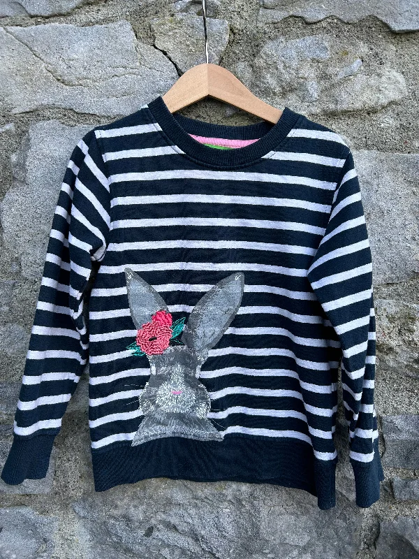 sweatshirts teens cosmic amber -Stripy bunny sweatshirt   5-6y (110-116cm)