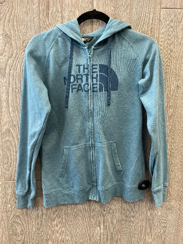 sweatshirts women misty smoke -Sweatshirt Hoodie By The North Face In Blue, Size: S