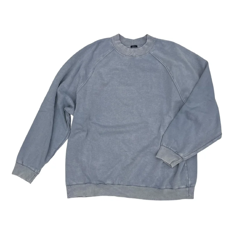 sweatshirts men trail cord -Sweatshirt Crewneck By Gap In Blue, Size:Xl