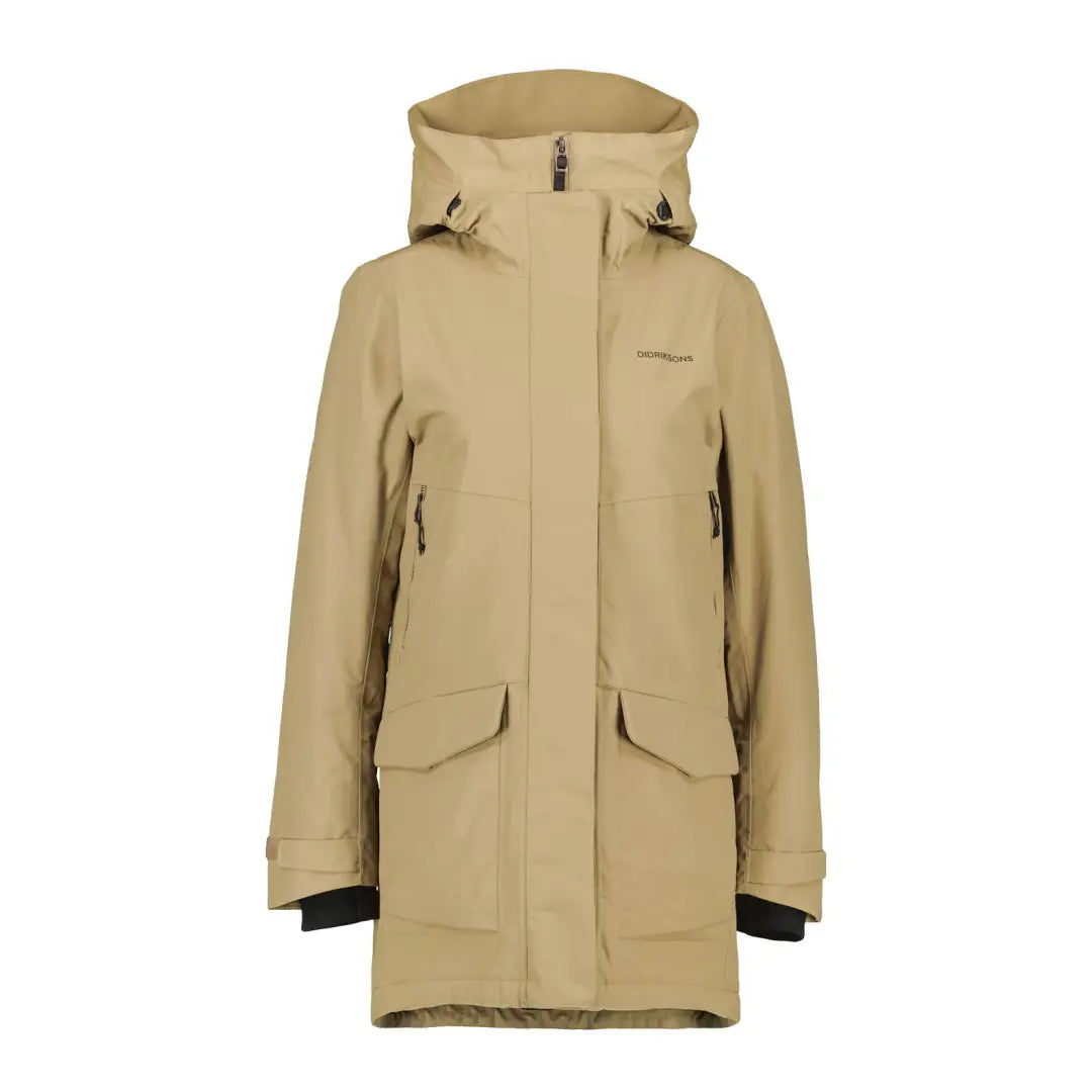 jacket with agate zippers -Didriksons Frida Womens Parka 7