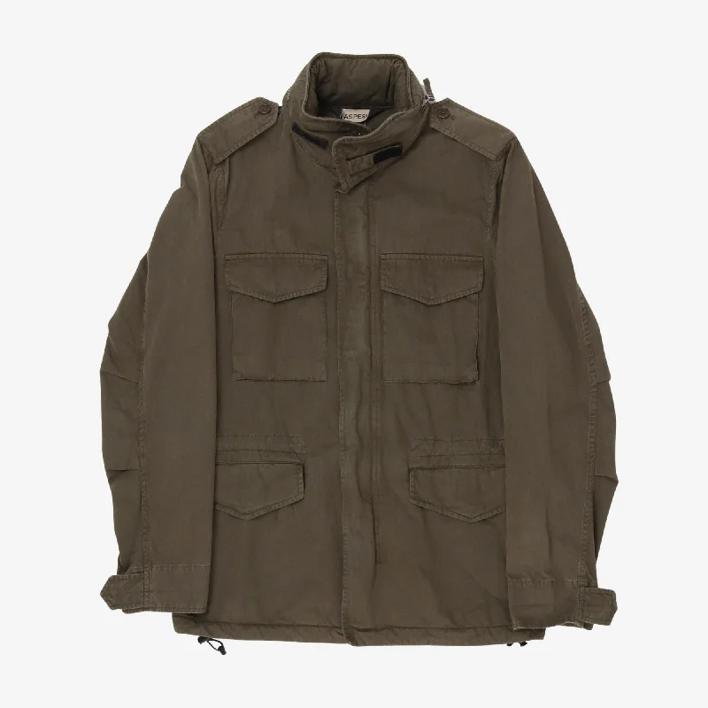 jacket with vented hem -M-65 Field Jacket