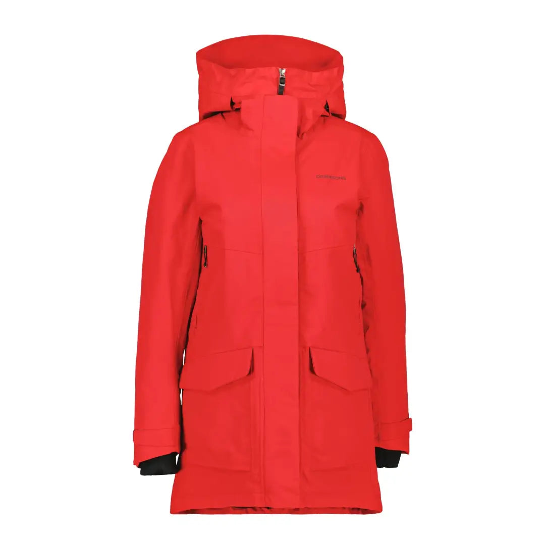 jacket women soft cedar -Didriksons Frida Womens Parka 7