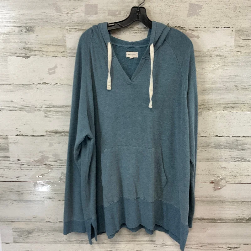 basalt sweatshirts dark sheen -Sweatshirt Hoodie By Thread And Supply In Blue, Size: 3x