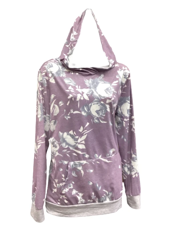 clove sweatshirts rich hue -Sweatshirt Hoodie By Clothes Mentor In Purple, Size: L