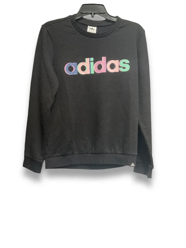 sweatshirts teens solar smoke -Sweatshirt Crewneck By Adidas In Black, Size: M