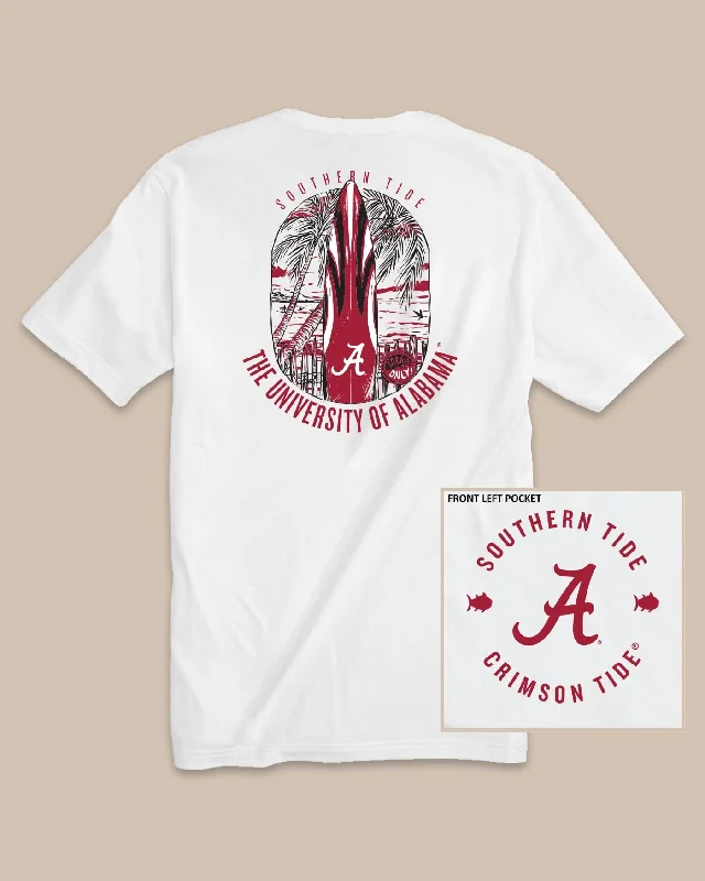 cyan vivid t-shirts -Alabama Crimson Tide Gameday Locals Only T-Shirt