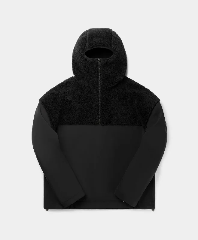 tight bold t-shirts -Black Raka Hoodie