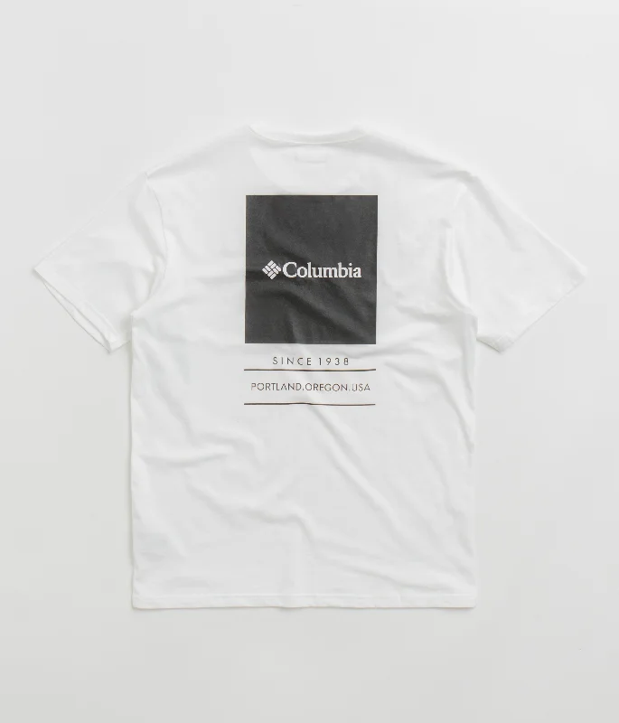 lime vivid t-shirts -Columbia Barton Springs T-Shirt - White