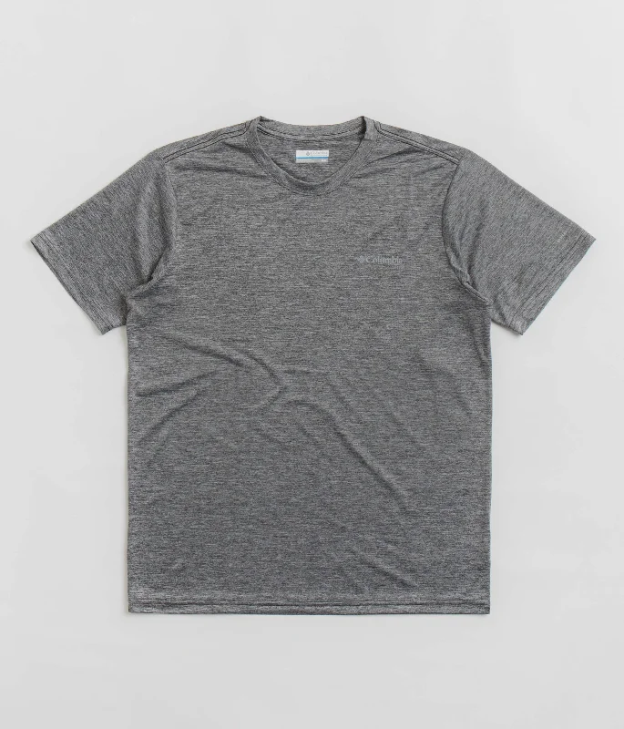 olive hardy t-shirts -Columbia Hike T-Shirt - Black Heather