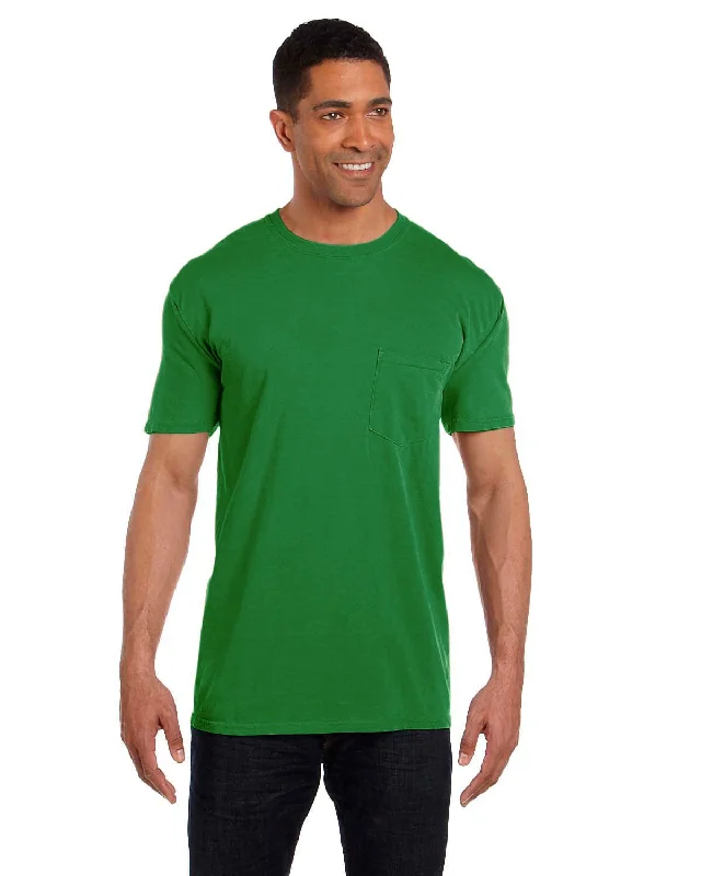 upscale light t-shirts -Comfort Colors Garment-Dyed Pocket T-Shirt | Clover