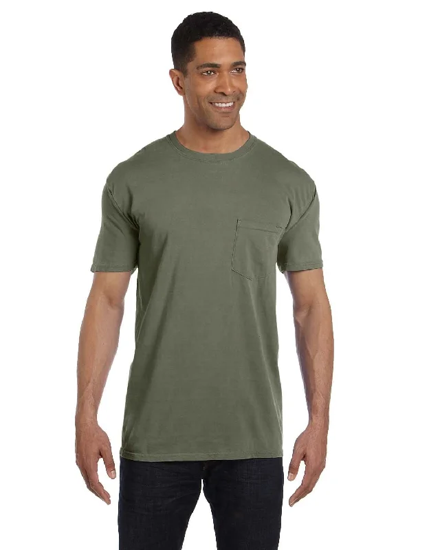 infant calm t-shirts -Comfort Colors Garment-Dyed Pocket T-Shirt | Sage