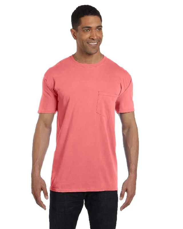 slate tough t-shirts -Comfort Colors Garment-Dyed Pocket T-Shirt | Watermelon