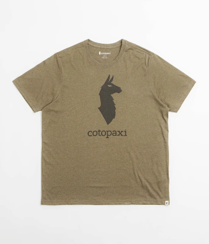 chalk vivid t-shirts -Cotopaxi Llama T-Shirt - Live Oak