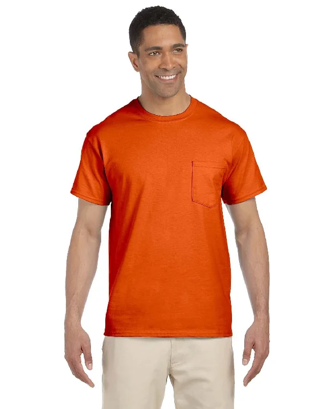 paprika pop t-shirts -Gildan Ultra Cotton Pocket T-Shirt | Orange