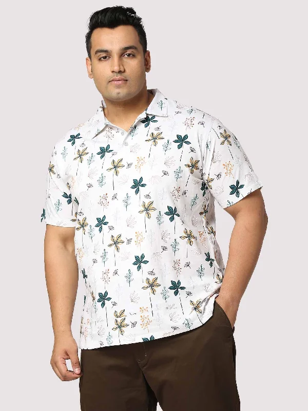 shadow burst t-shirts -Guniaa Pal Digital Printed Half-Sleeves Shirt Men's Plus Size