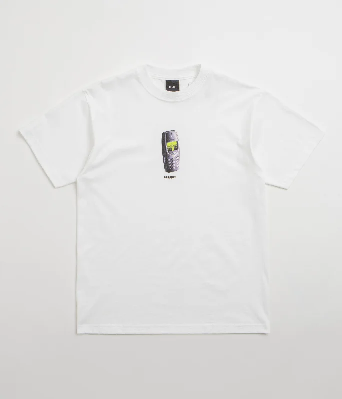 infant rest t-shirts -HUF Missed Call T-Shirt - White