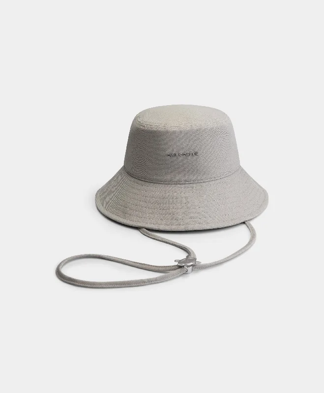 seam vivid t-shirts -Moonstruck Grey Niu Bucket Hat