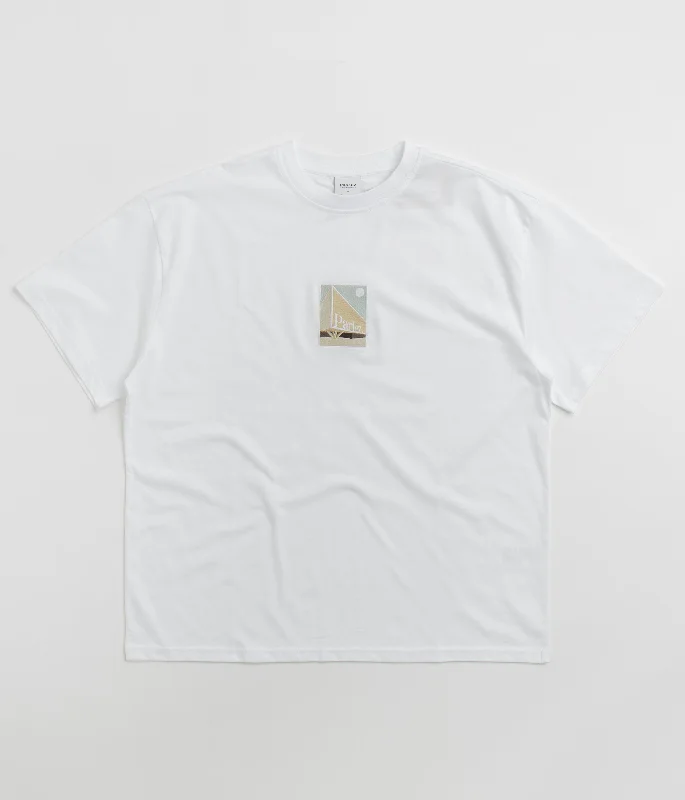 hazel glow t-shirts -Parlez Colfax Oversized T-Shirt - White