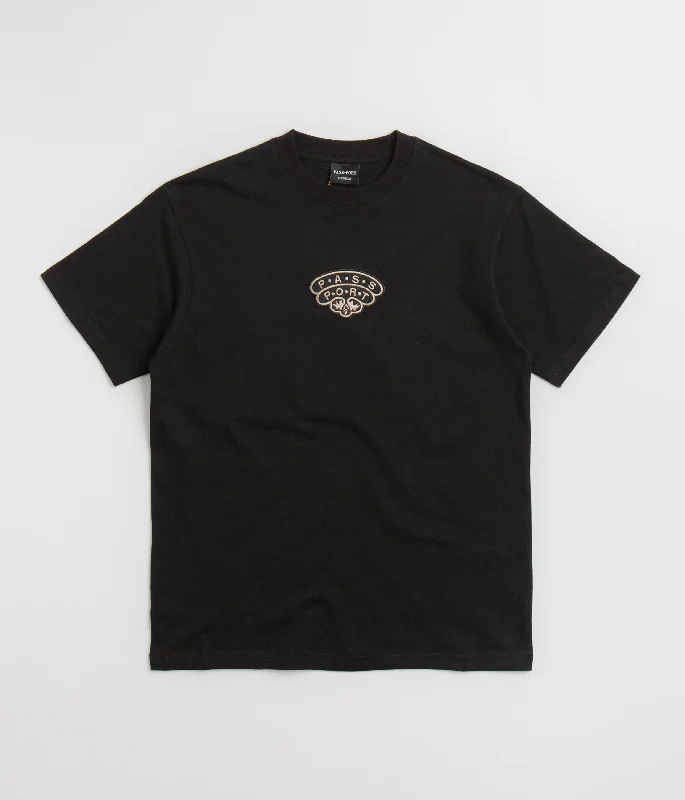 obsidian t-shirts -Pass Port Heirloom T-Shirt - Black