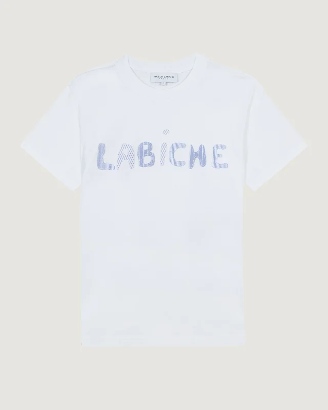 umber rugged t-shirts -"Patchwork Labiche" popincourt t-shirt