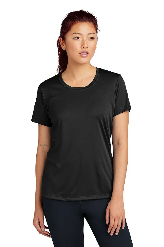 crimson pop t-shirts -Sport-Tek Womens Competitor Moisture Wicking Short Sleeve Crewneck T-Shirt - Black