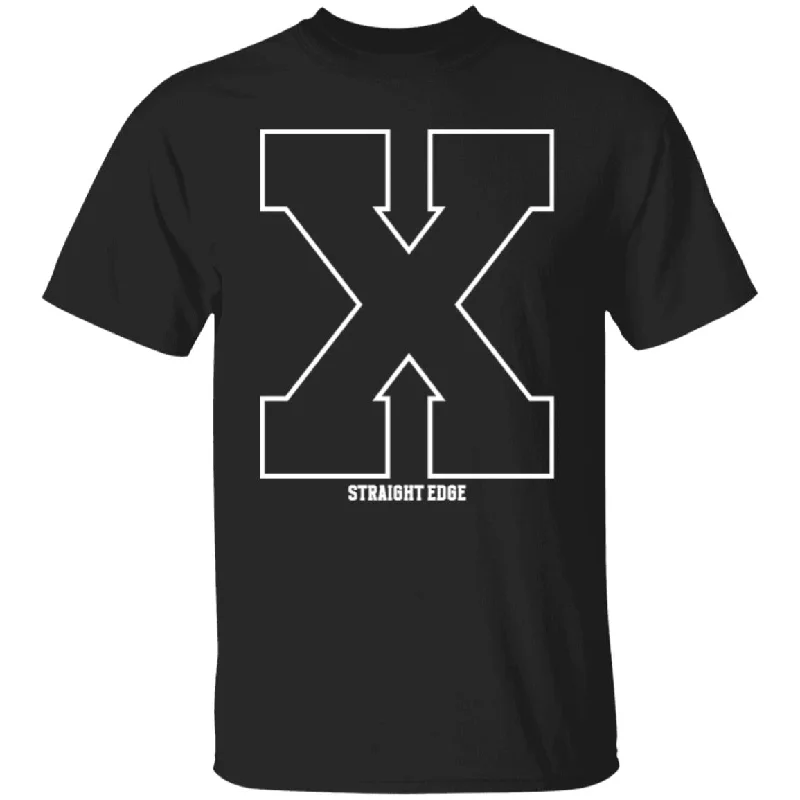 ocean fit t-shirts -Straight Edge Big X T-Shirt