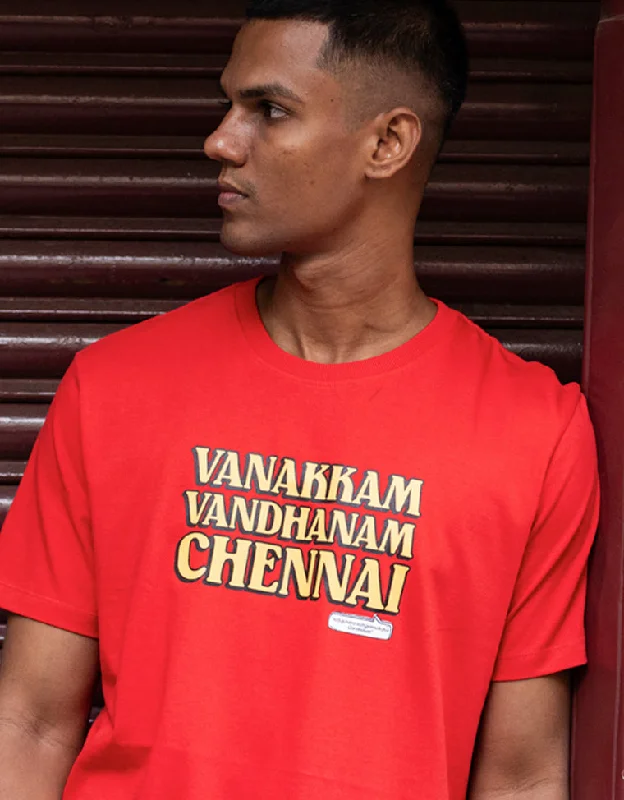 infant fit t-shirts -VANAKKAM VANDHANAM CHENNAI T-SHIRT