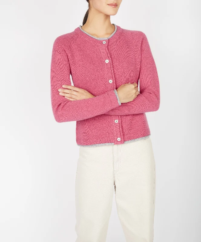 cardigan kids lunar prairie -Irish - Killiney Cardigan - Rose Pink