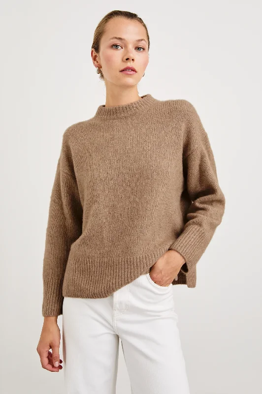 wool-tweed pullover sweater warm -821-399C-548o Rails Miranda Sweater