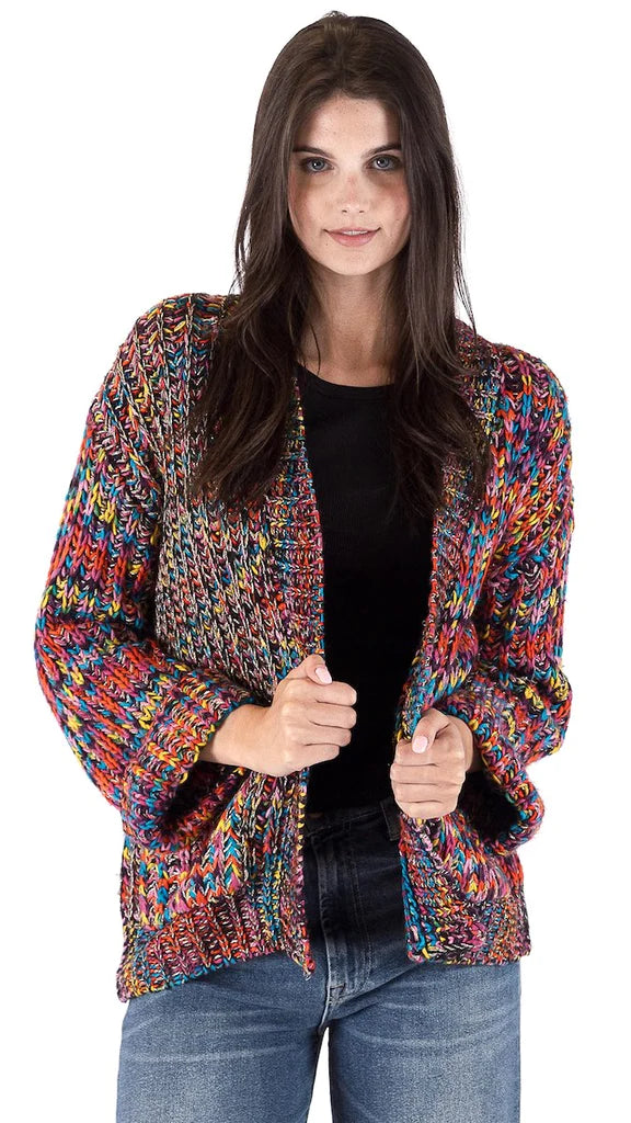 cardigan with twisted hem -Colene Cardigan