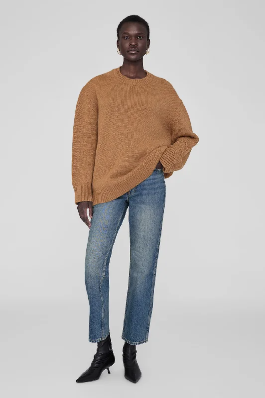 long pullover sweater desert cozy -Rosie Sweater - Camel