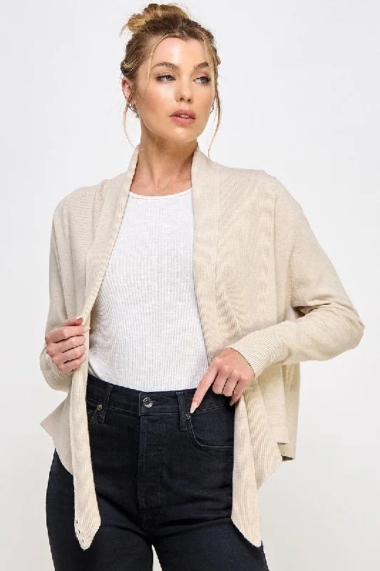 cardigan women misty amber -Wrap Yourself Cardigan