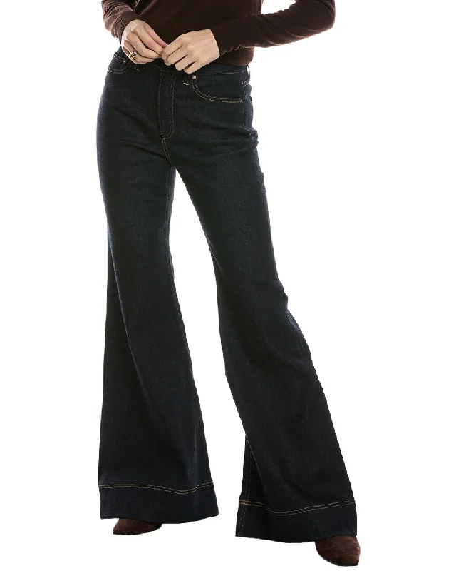 rose soft pants -alice + olivia High-Rise Bell Jean