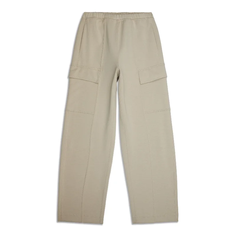 short vivid pants --Blend Double-Knit Mid-Rise Cargo Pant - Resale