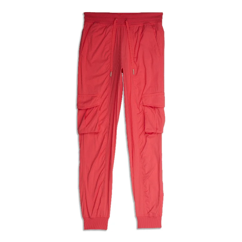 wide slant pants -Dance Studio Relaxed-Fit Mid-Rise Cargo Jogger - Resale