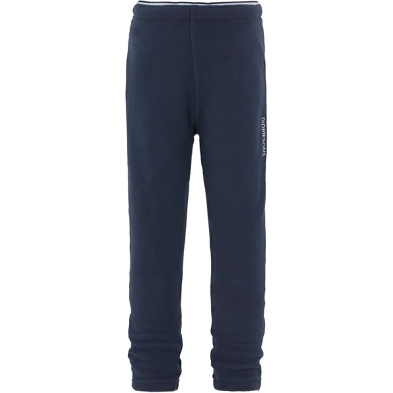 vivid dash pants -Didriksons Navy Monte Kids Pants