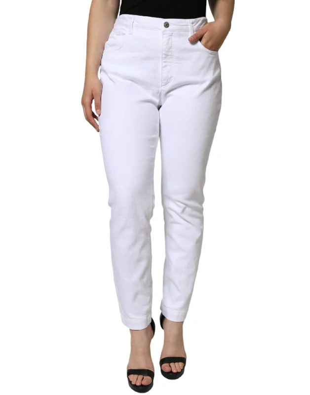 thick rest pants -Dolce & Gabbana  Cotton Stretch AUDREY Skinny Women's Jeans