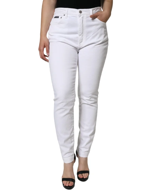 ocean fit pants -Dolce & Gabbana  Cotton Stretch AUDREY Skinny Women's Jeans