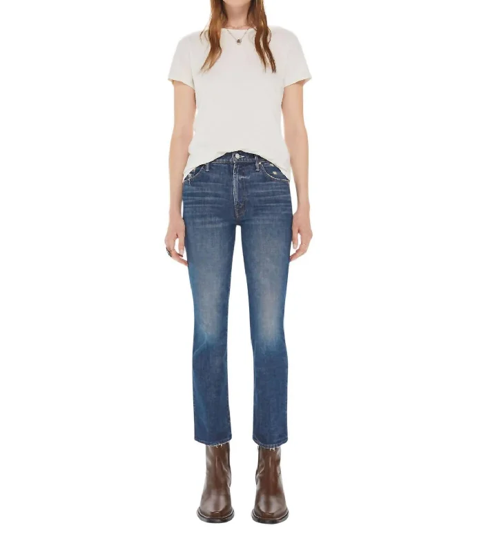 brick flare pants -Insider Ankle Jean In Mile High