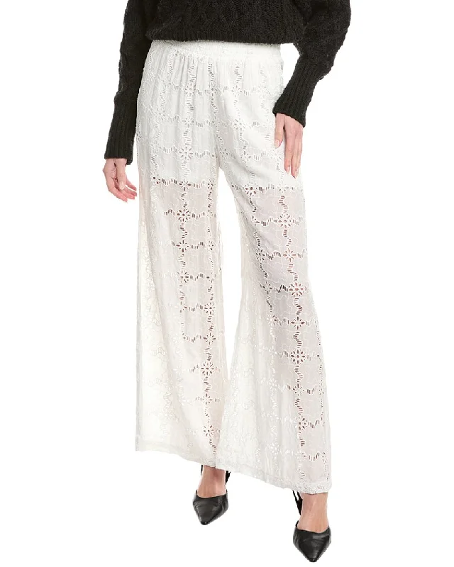 chili flare pants -Johnny Was Marina Joy Cropped Pant