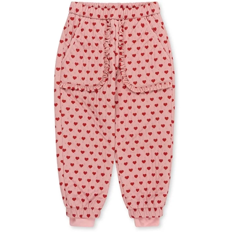 maternity dash pants -Konges Sløjd Coeur Mellow Thermo Frill pants