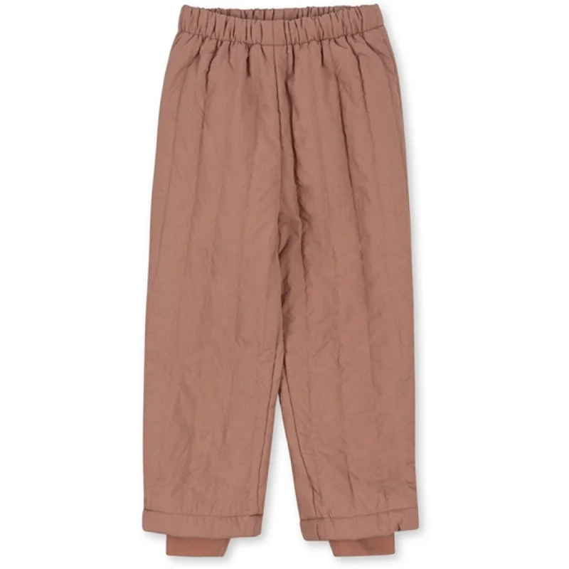 swing durable pants -Konges Sløjd Juno Thermo Pants Cameo Brown