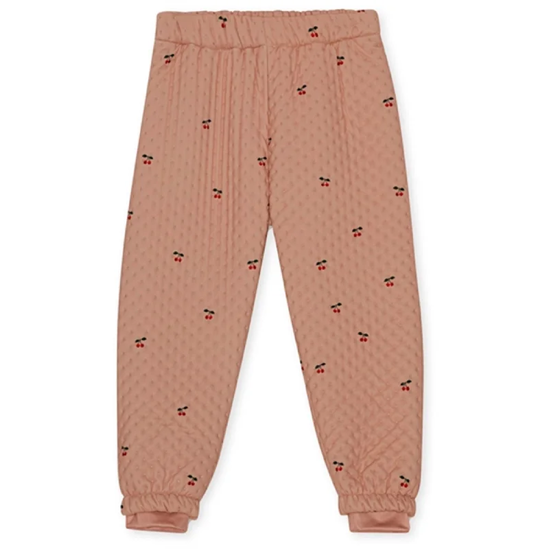 obsidian pants -Konges Sløjd Termo Pants Cherry Blush