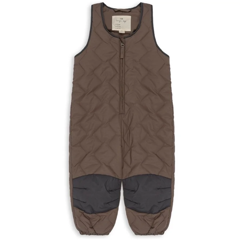 amber vivid pants -Konges Sløjd Walnut Pace Overalls