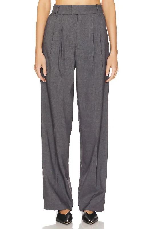 check grid pants -Margiela Pant In Grey