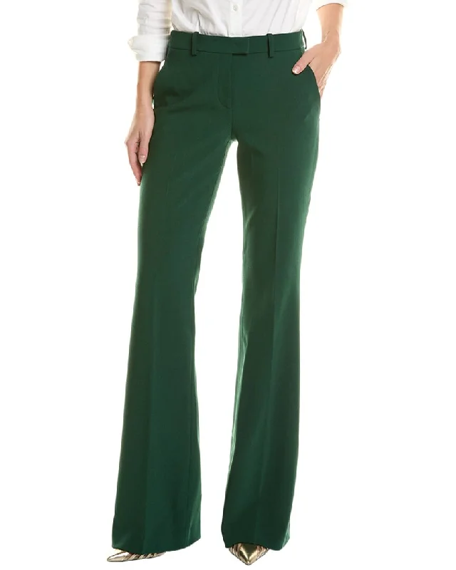 twist vivid pants -Michael Kors Haylee Wool-Blend Pant