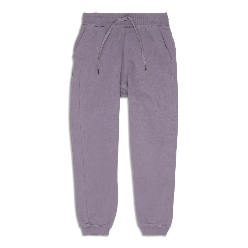 taupe flair pants -Scuba Relaxed-Fit High-Rise Jogger - Resale