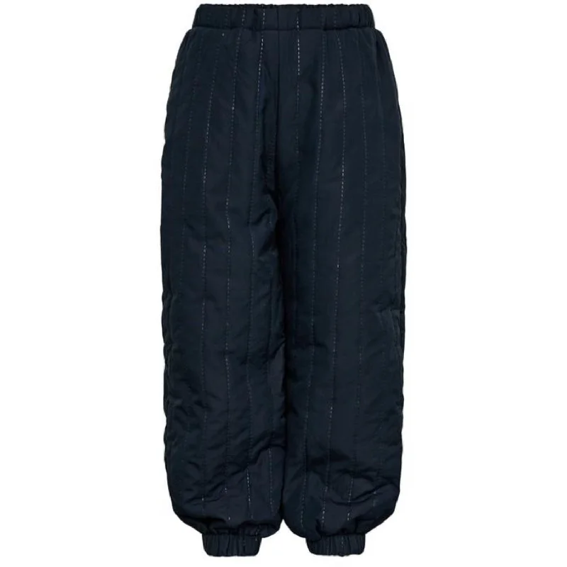 newborn cozy pants -Sofie Schnoor Dark Blue Thermo Pants